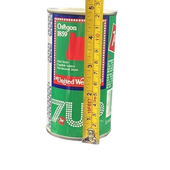 Vintage 7UP Cans United We Stand Lot of 14 Western States Empty Movie Props - Picture 7 of 7